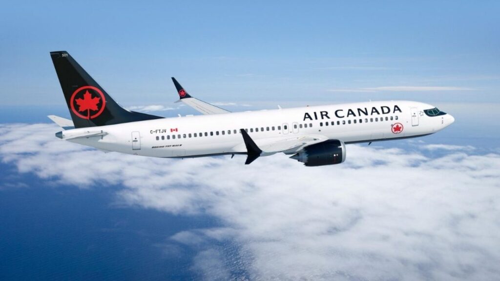 Air canada flight status & Update APXV